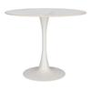 Skinny Premium Stone ROUND TABLE WHITE MARBLE