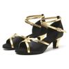Latin Dance Shoes Women's High Heel Dance Shoes Tango Soft Bottom Dance Shoes Girls Salsa Ballroom Shoes