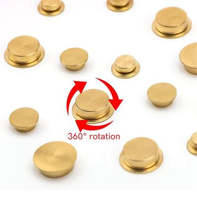 30pcs Mini Metal Rotating Bearings for DIY Handmade Crafts Paper Cards Scrapbooking Cards Rotation Mechanism Spinner B