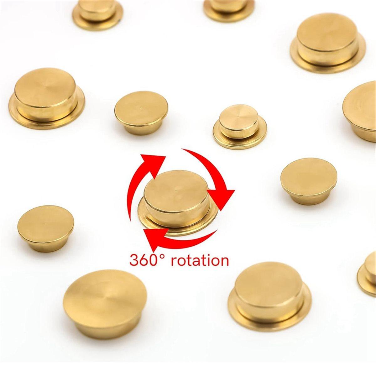 

30pcs Mini Metal Rotating Bearings for DIY Handmade Crafts Paper Cards Scrapbooking Cards Rotation Mechanism Spinner B China Mainland