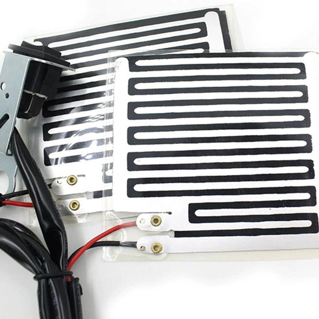 Motorrad-Heizgriffe 1 Paar Verstellbar 12V Wärmer Temperatur Heizgriff Für Outdoor Winterreisen Zuhause Fahren