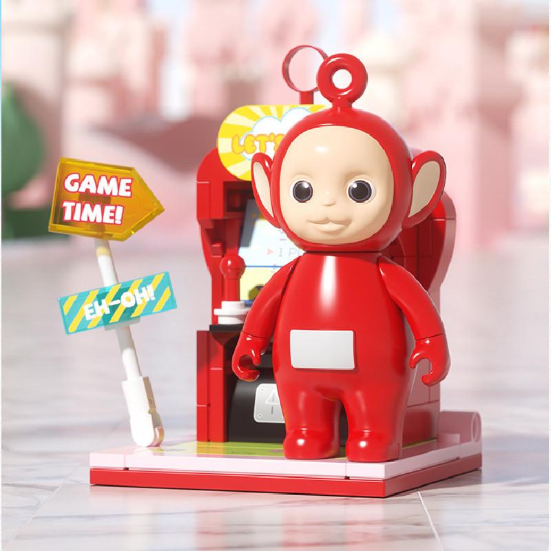 Store Teletubbies Fruit Ferris Wheel Game Machine Building Block Toys Assembly