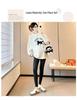 Trendy Maternity Sweatshirts - Loose, Stylish, Belly-Covering Wear for Moms, Autumn/Spring 2025.