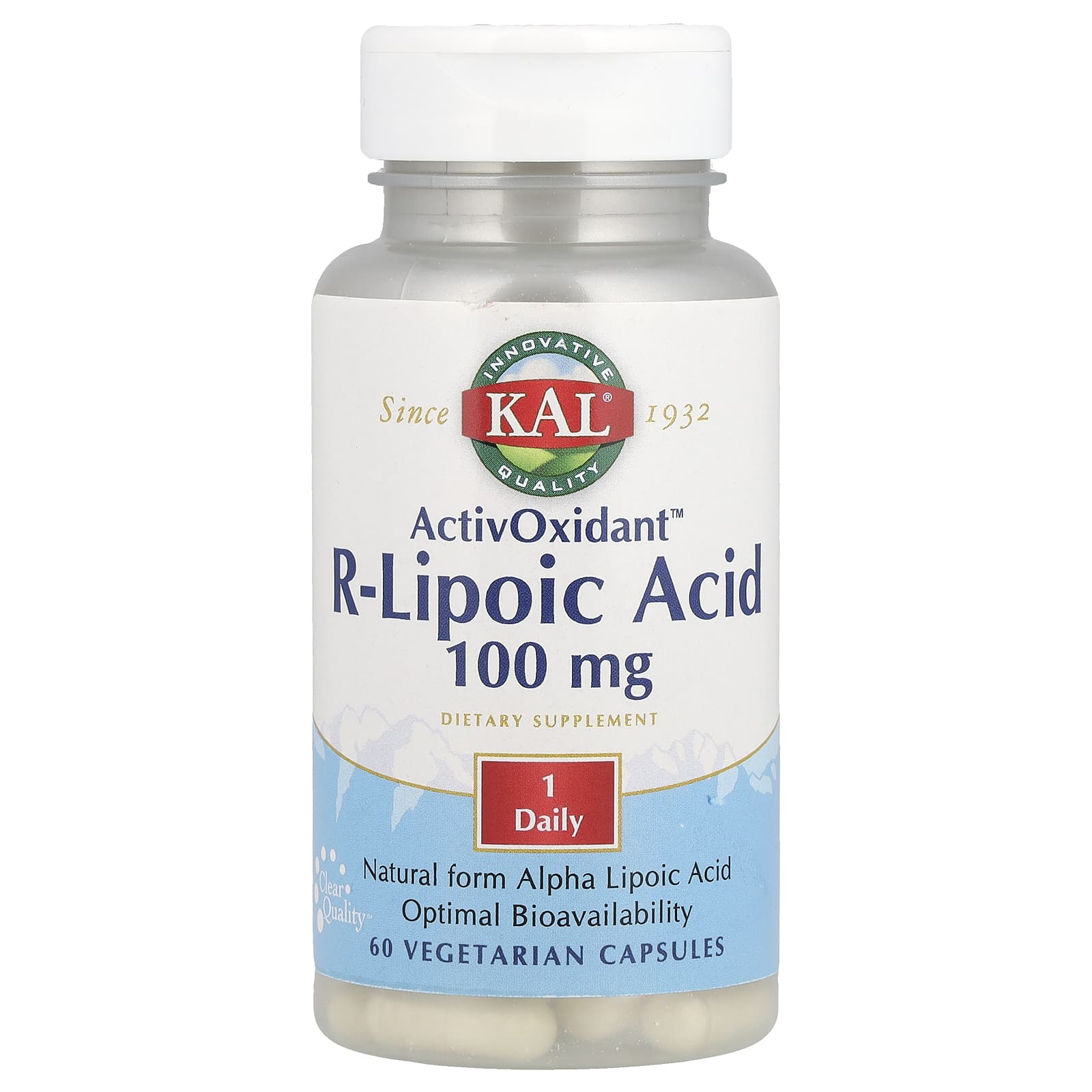 

Activocidant™, R-Lipoic Acid, 100Mg, 60 Veggie Caps