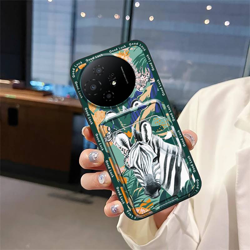 Waterproof Anti-dust Phone Case For TCL 50 Nxtpaper 5G/50Pro Nxtpaper 5G TPU Back Cover Soft Case Card Slot Card Bag