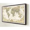 Vintage Retro Paper World Map Poster For Unique Children Gifts And Stylish Wall Decor
