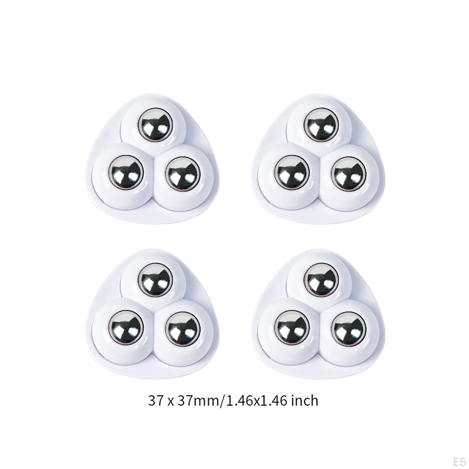 4 шт. Самоклеящиеся роликовые колеса — фото 7