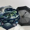 1 Stück Schildkrötenblumen-Regenschirm - 8 Speichen verstärkt, Automatik-Öffnung, Leicht & Langlebig, Modeaccessoire für Draußen, J0412