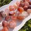 Red Phantom Quartz Tumbled Stone Crystal Ornament
