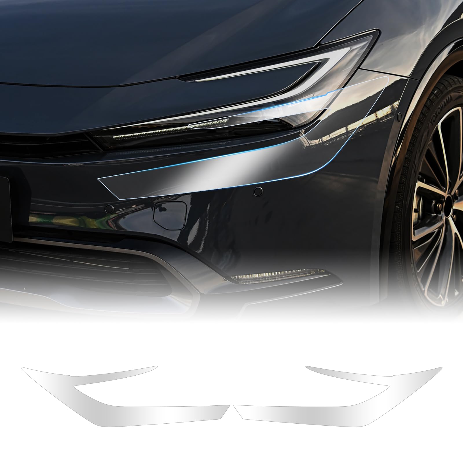 

FDAIUN Пленка для фар для Toyota Prius 60 Совместима с января 2023 года по настоящее время Защитная пленка из ТПУ с защитой от царапин и пленка для оклейки автомобиля для