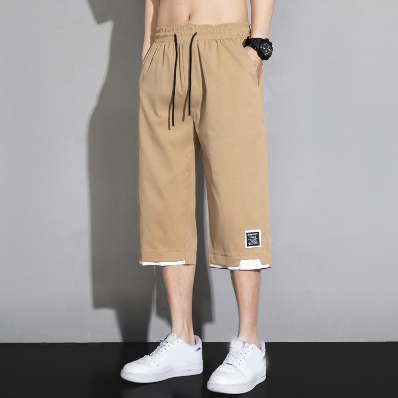 

Шорты больших размеров 8XL Летние модные свободные мужские спортивные повседневные брюки Тонкие дышащие брюки M