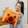 3D Pop-up Capybara Blanket & Pillow: Multi-functional Plush Sofa Throw for Office or Home