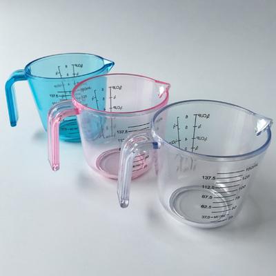 Vaso Medidor de Plástico Transparente de 150 ml con Asa y Boquilla Vertedora para Líquidos Herramientas de Cocina para el Hogar