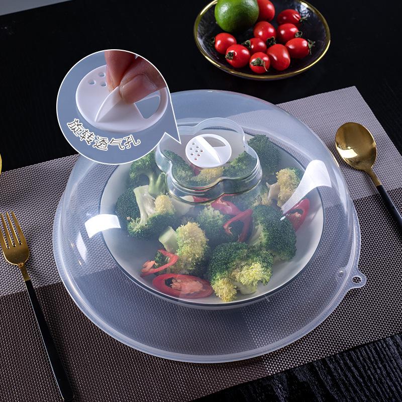 High-Temp Resistant Transparent Microwave Food Cover
