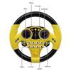1pc Kids Simulated Driving Controller, Interactive Car Steering Wheel Toy, Educational Activity Gift, ABS Resin, Assorted Colors,No Batteries Included