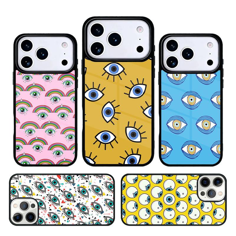 EVIL EYE Collage Phone Case Cover Compatible with for IPhone 17air 16e 15 14 13 12 11Pro Max 17 Air