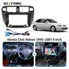 SKYFAME Multi-purpose Fascia Kit for 1995-2001 Honda Civic Audio Navigation Frame
