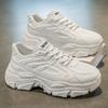 New Summer Men's Shoes for Men's Korean Style Trendy Versatile Thick Sole Teenage Sports and Casual Dad Shoes for Men