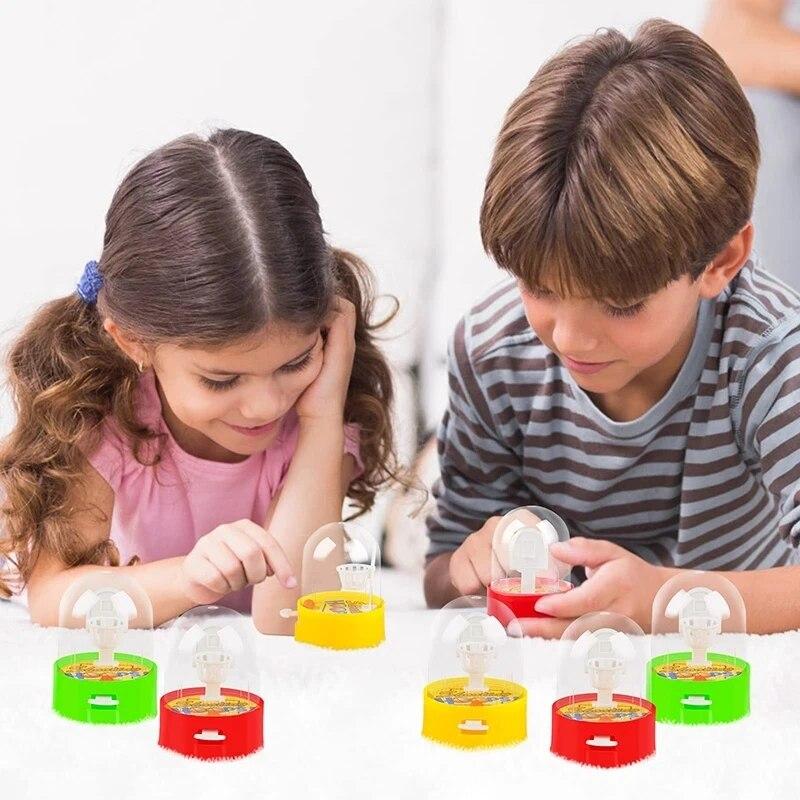 12/24Pcs Mini Desktop Finger Basketball Schießen Spiel Spielzeug Kinder Geburtstag Party Favors Supplies Pinata Füllstoff Sport Thema party