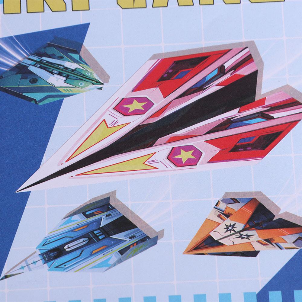 Set Origami Aereo di Carta Montessori Versatile Giocattolo Aereo di Carta Ragazzi Bambini Bambine