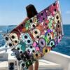 Asciugamano da Spiaggia D-Dandy's World in Microfibra Asciugatura Rapida Morbido Assorbente per Bambini Piscina Spiaggia Campeggio Viaggio Uso Esterno