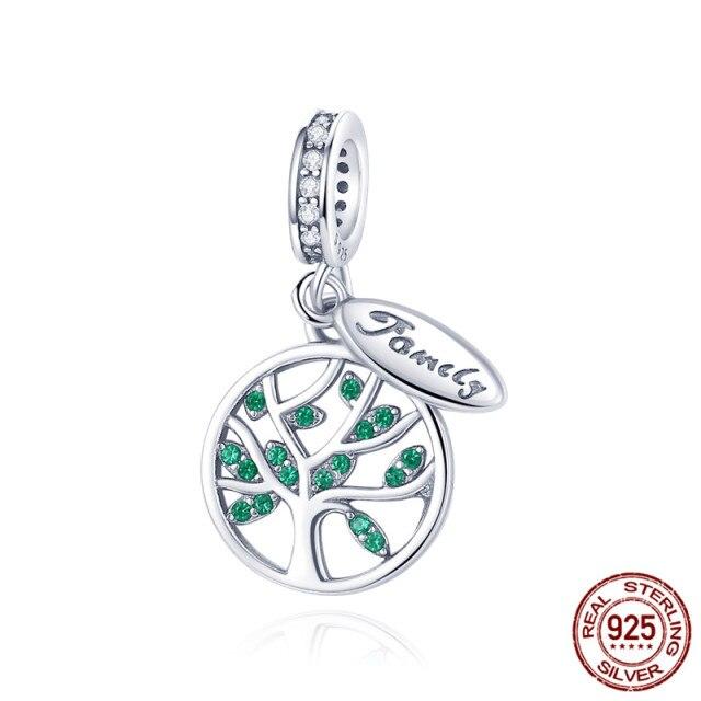 Charm Bead Fit  Bracelet DIY Dangle Charms For Mom Son Daughter Sister Friends Lover