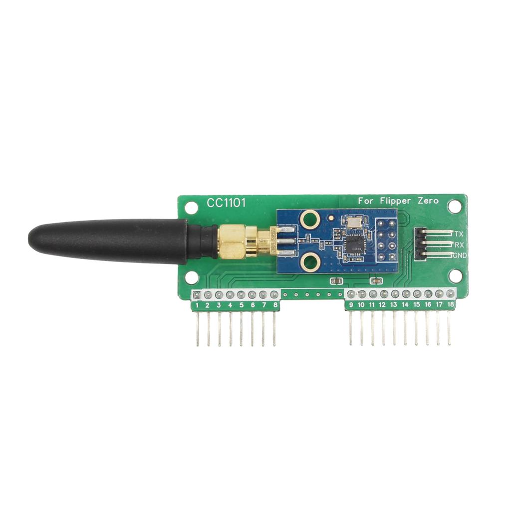 For Flipper Zero WiFi CC1101 433Mhz GPIO CC1101 Mouse Module SubGhz GPIO 433Mhz Antenna Module Expanding Flipper Zero Tool