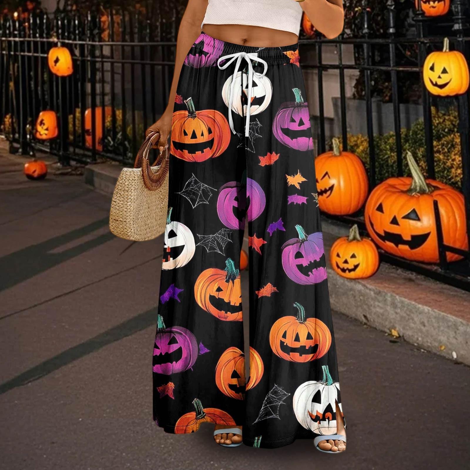 

Женские повседневные брюки с широкими штанинами, эластичным поясом, карманом, принтом, регулируемой завязкой M