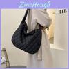 Casual Nylon Shoulder Bag With Cloud Pattern And Single Strap For Autumn And Winter