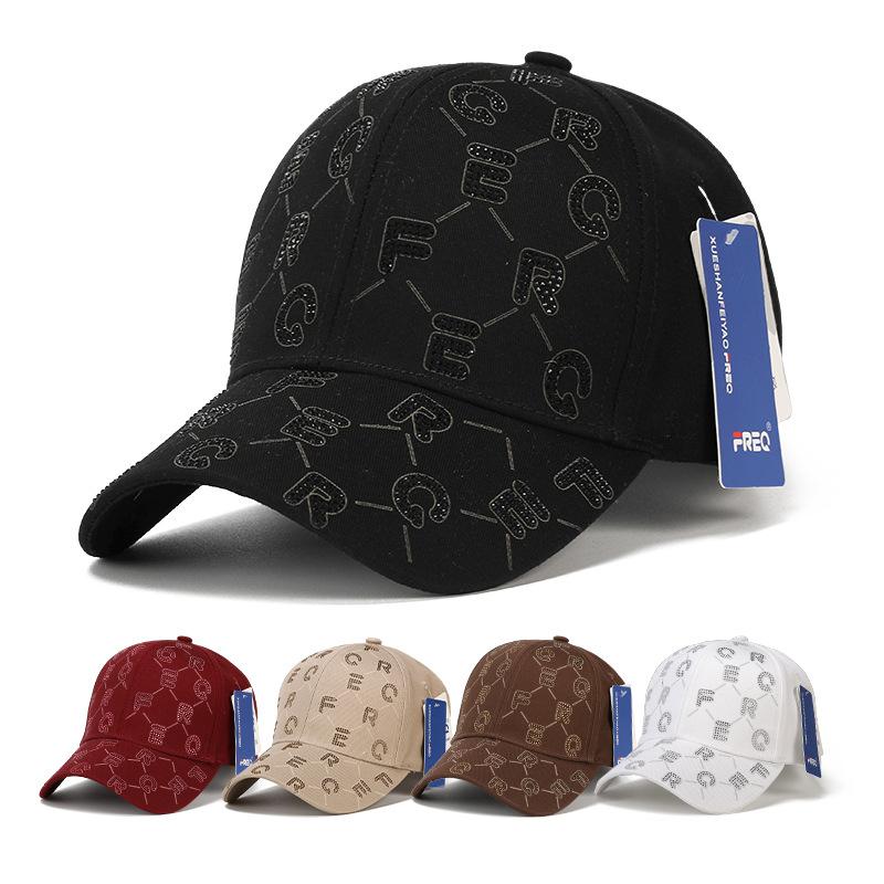 New embroidered letter baseball cap men and women outdoor leisure sunscreen sunshade fashion versatile travel