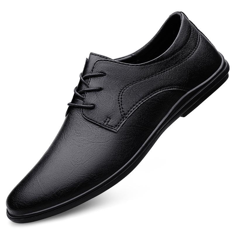 Men's Versatile Cowhide Loafers - Casual and Formal Spring Leather Shoes