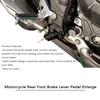 For Honda CBR500R CB500F CBR500R CB400F CB400X - Bakre fotbremsehendel Pedal Forlengelse Peg Pad