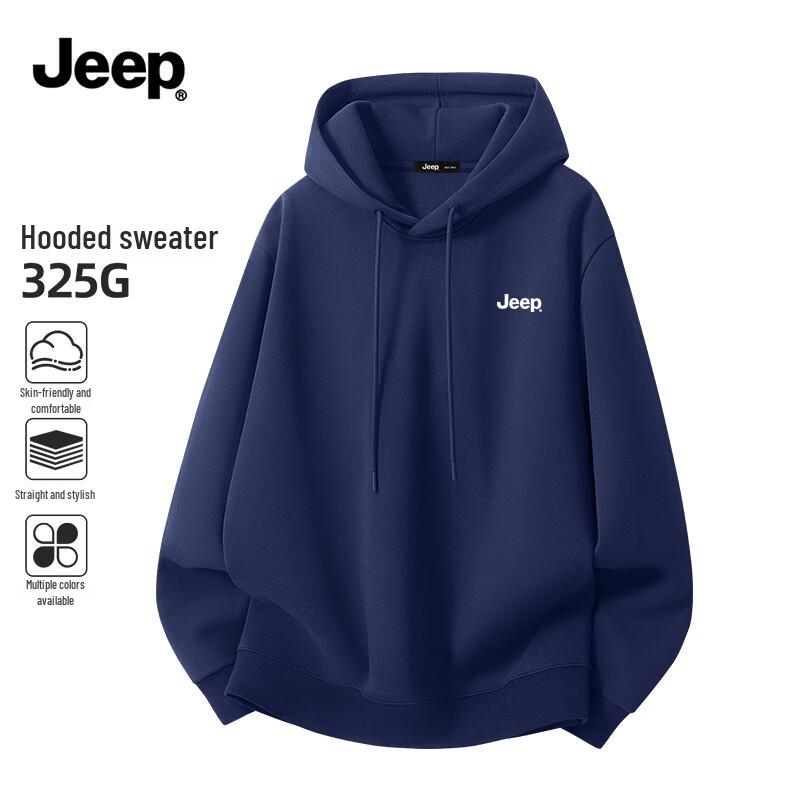 JEEP Men s Heavyweight Hooded Sweatshirt XL