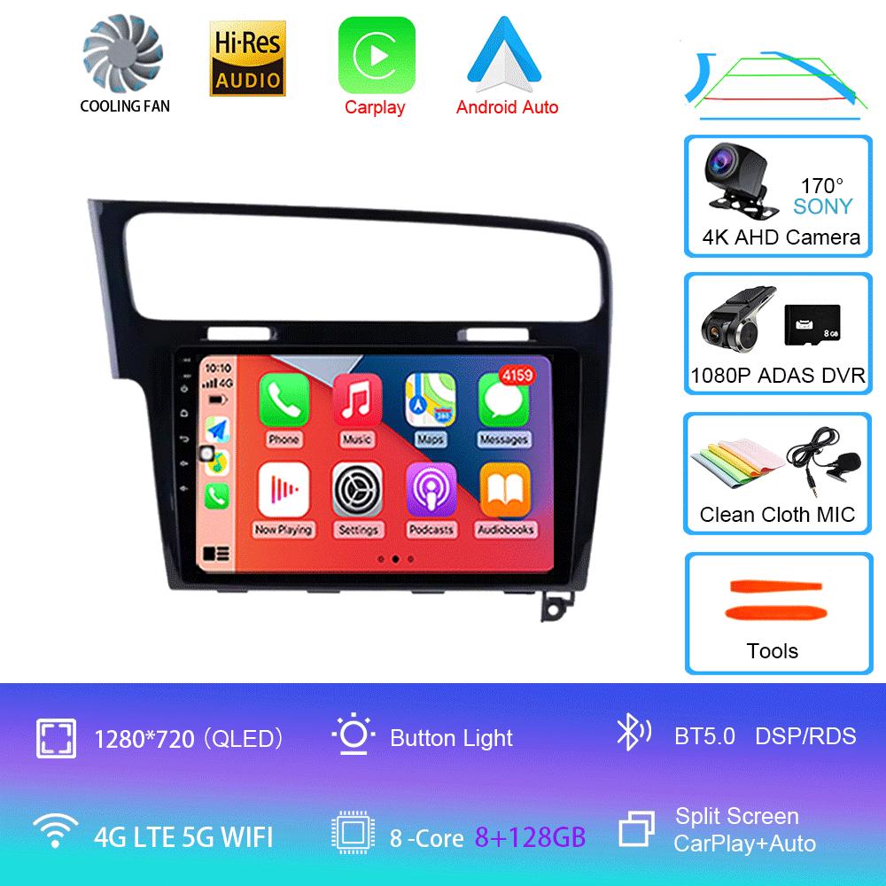 Android 14 Car Radio For Volkswagen Golf 7 2012 - 2020 Multimedia Video Player Navigation stereo GPS No 2din 2 din dvd