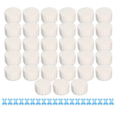 1000 Pezzi Rotolini di Cotone Dentale Altamente Assorbenti Comodi Tamponi per Epistassi con Clip per Bambini Adulti