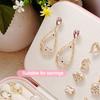 Portable Jewelry Storage Box 2023 New High-end Exquisite Large Capacity Travel Jewelry Bag Jewelry Box Organizer