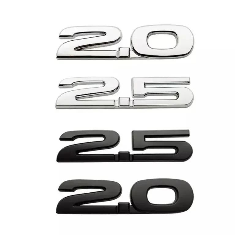 2.0 2.5 digital car stickers for Mazda tail rear trunk modification accessories displacement number body side decorative decals pbhsg