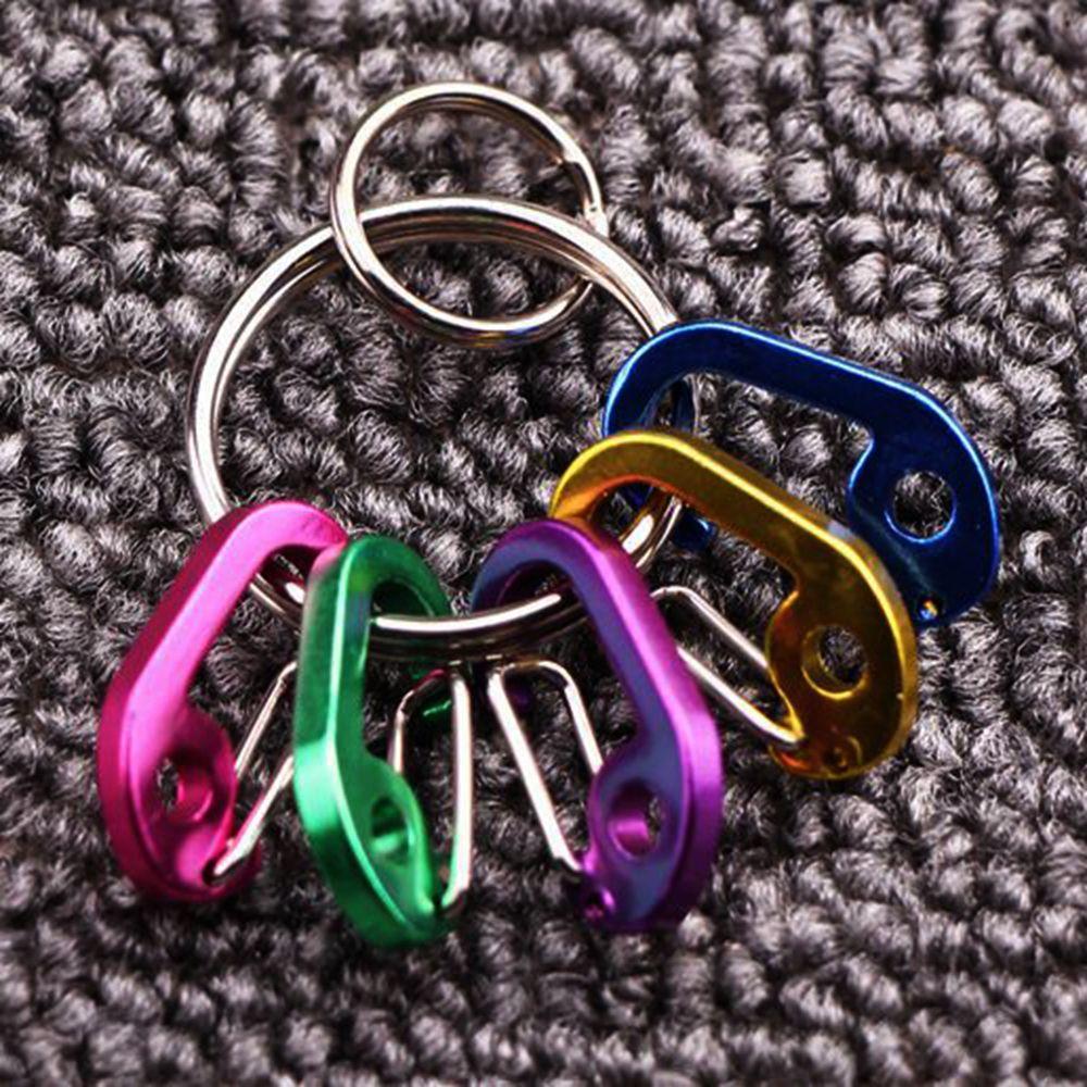 Camping Equipment Water Bottle Hanging D-Type Buckle Snap Hook Backpack Buckles Outdoor Carabiner