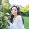 Blue Flower Hair Wreath Headband Crown Garland with Adjustable Ribbon Festivals Wedding Party Headpiece for Women Girl