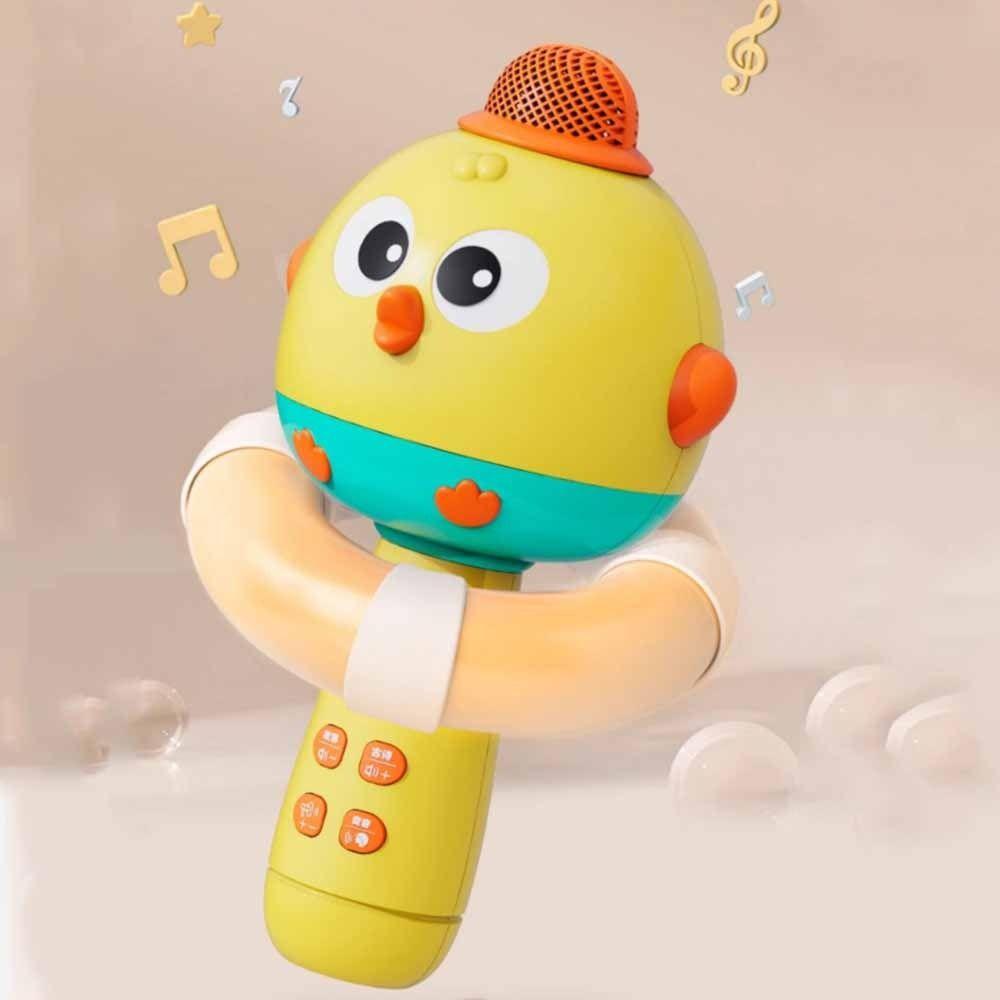 Music Children Wireless Microphone Cute Karaoke Musical Toys Children Karaoke Speaker  Family Party