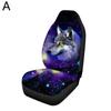 Universal Car Seat Cover Thickening Polyester 3D Wolf Seat Auto Inclusive Front Cover Interior V9Z5