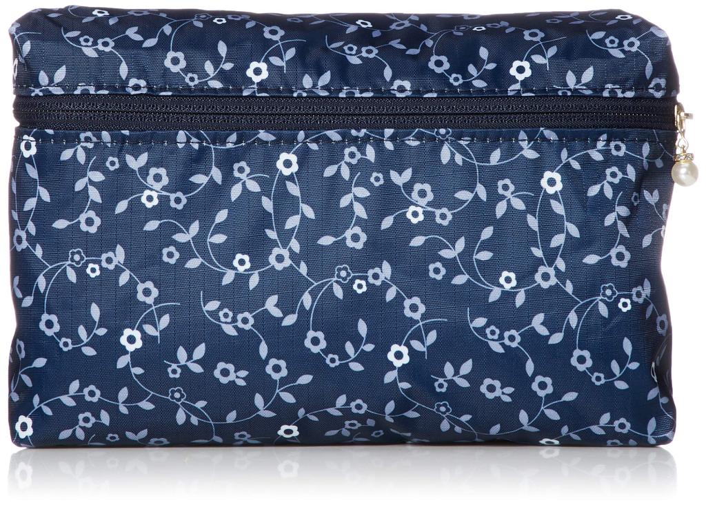 Hapitas Wide Variety of HAP0112 405 Flower Waltz Navy Carry-On Backpack, Patterns,