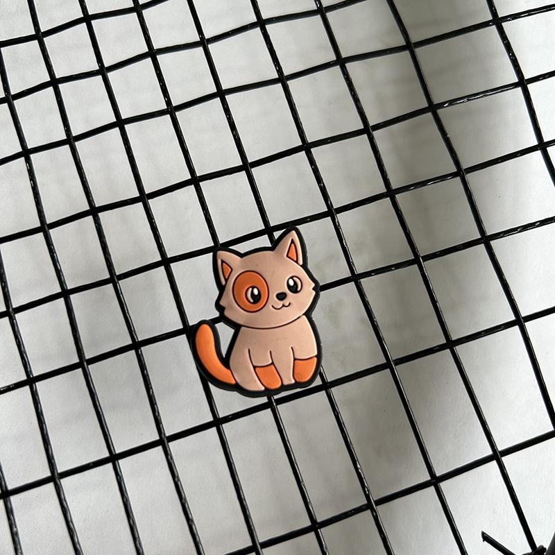 1/6Pcs Cute Cartoon Various Cat Tennis Racket Damper Silicone Shock Absorber To Reduce Tenis Racquet Vibration Dampeners