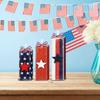 Amerikanischer Unabhängigkeitstag Holzsternschild Stehende Tischdekoration