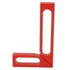 Aluminum Alloy Right Angle Ruler L Shape Design Machinist Square Measuring Square  Woodworking Use