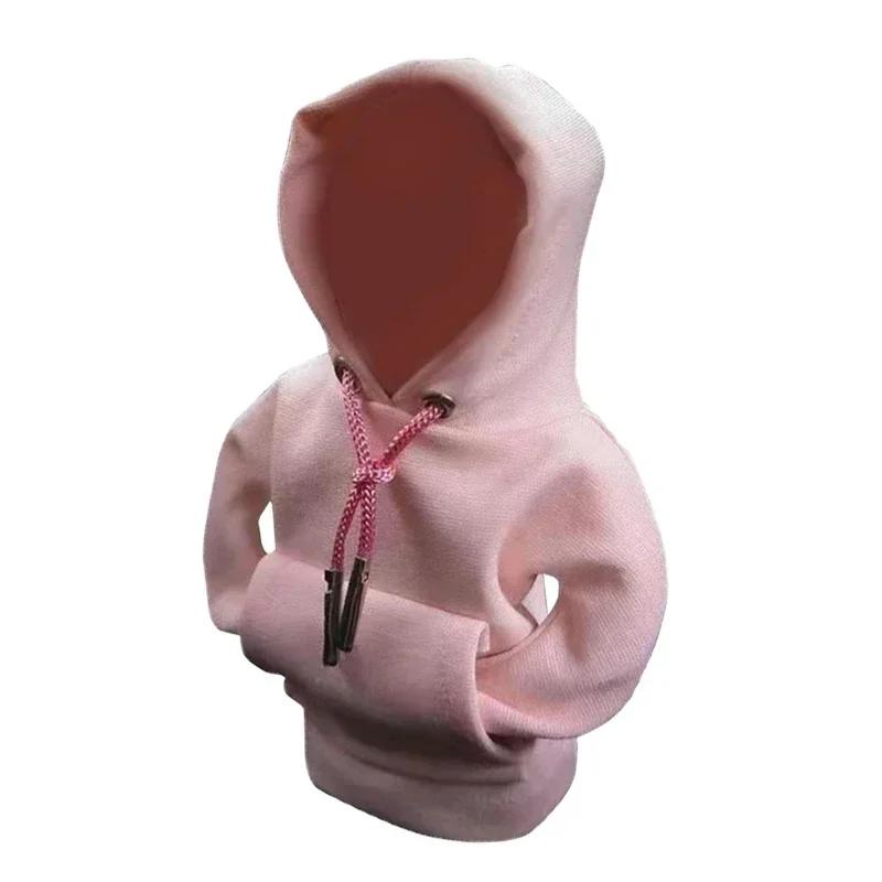 Hoodie Car Gear Shift Cover Fashion Gearshift Cute Cartoon Gearshift Handle Gear Lever Decorative Sweatshirt Cover Auto Interior
