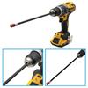 1pc Hexagonal Handle Red Extended Quick Release Self-locking Extension Rod Extension Rod 300mm Screwdriver Extension Rod Tool