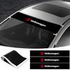 TQ51Pcs Car Front Windshield Stickers Front and Rear Decorative Decals Stickers For Volkswagen CC Polo Golf 4 5 6 7 MK4 MK5 MK6 B6