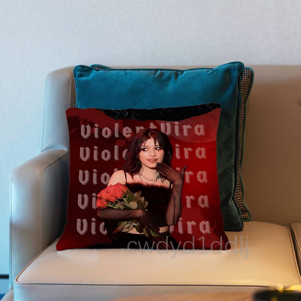 V-Violent Vira Band Cushion Cover Pillow Cover Decor Pillowcase Printed Cushion Case For Couch