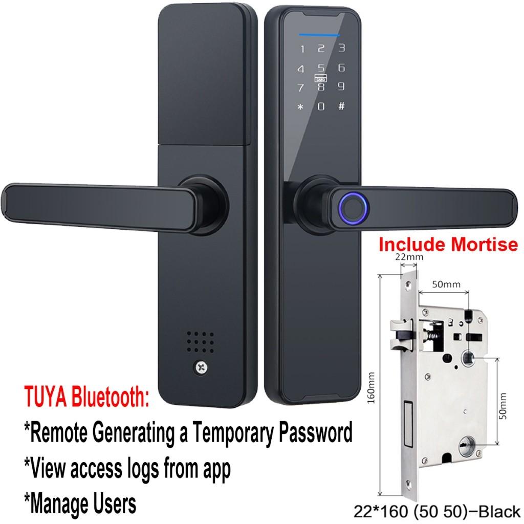 100PCS Fingerprint Door Lock Smart Door Lock Set Household Digital Hotel Apartment Digital Electronic Lock